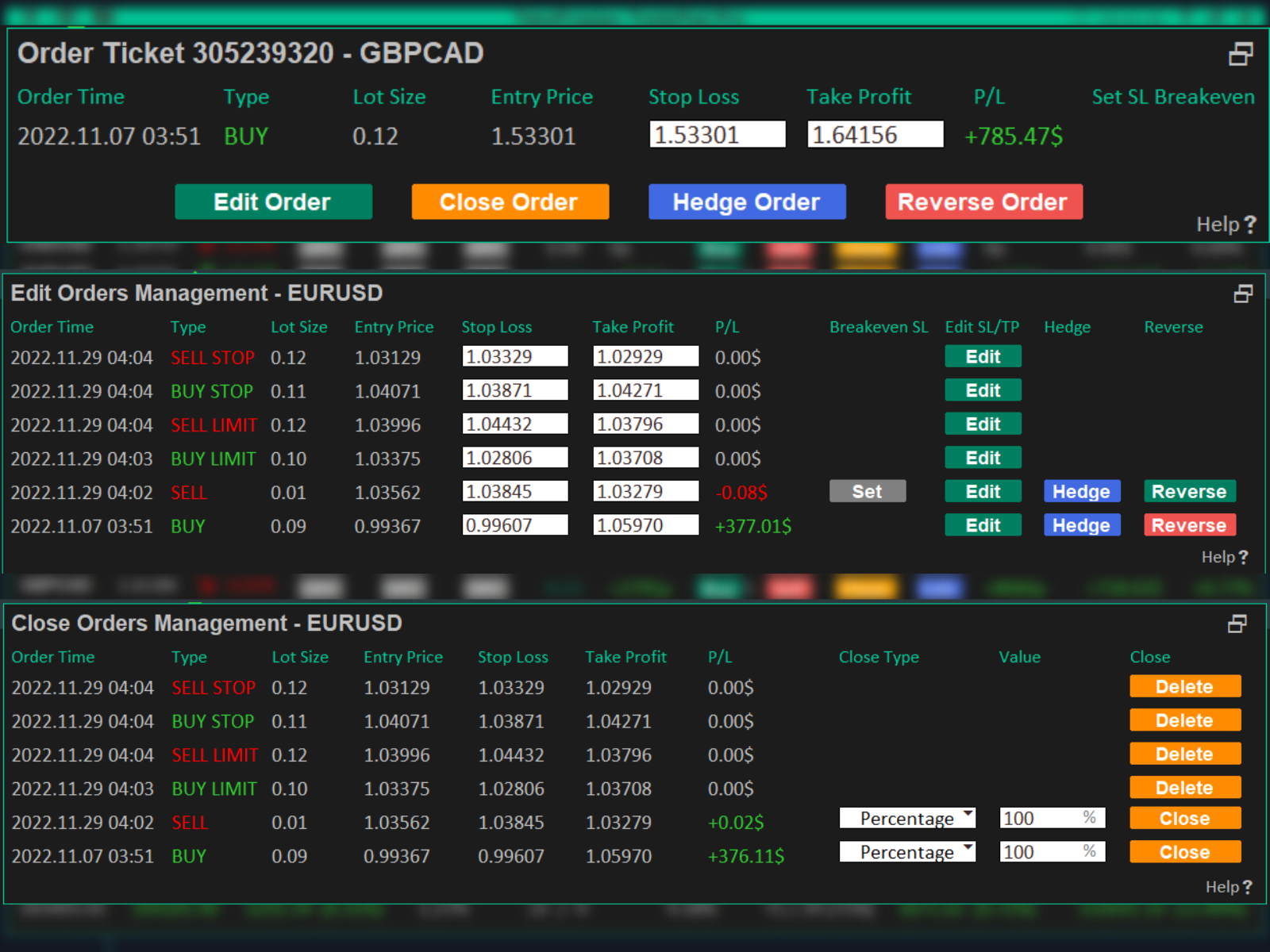 Propips Log TakePropips TradePad Pro