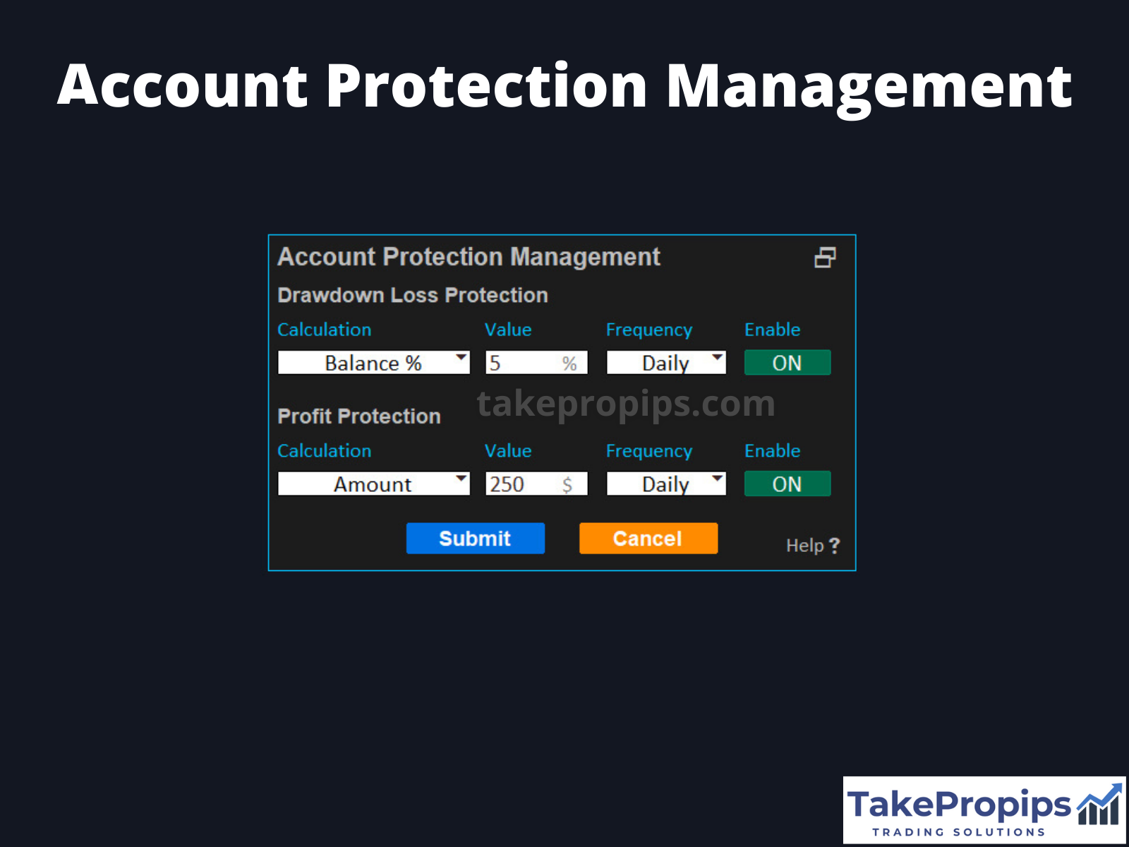 TakePropips Trading Management Solutions EA