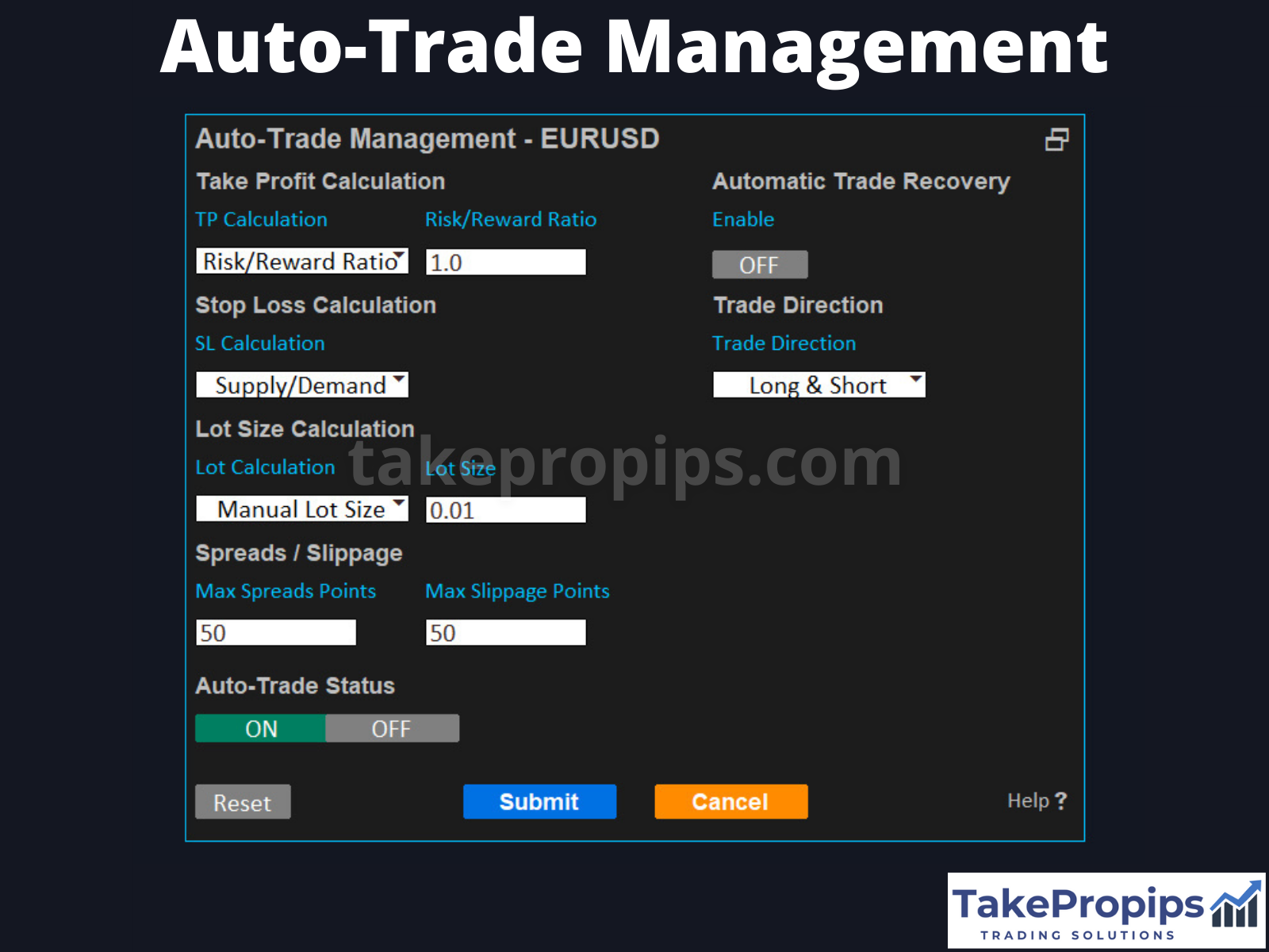 TakePropips Trading Management Solutions EA